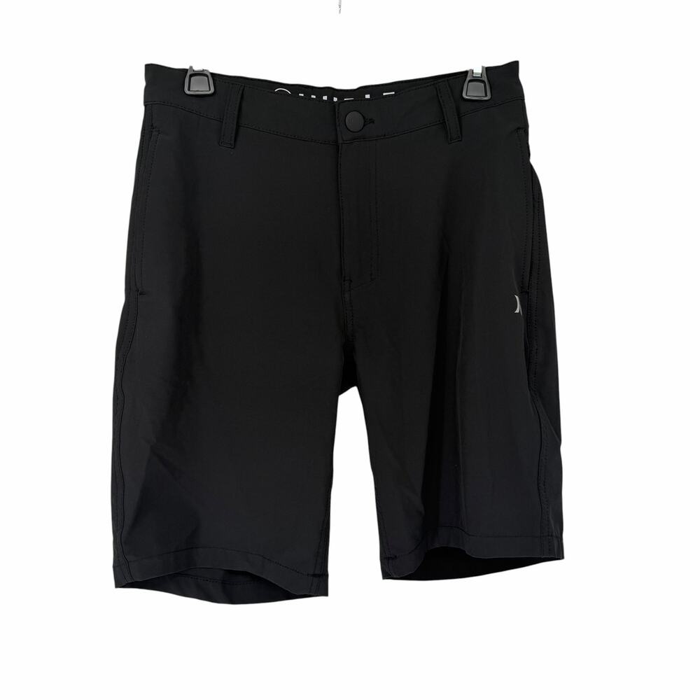 Hurley Black Hybrid Walk Quick Dry Shorts Sz 30